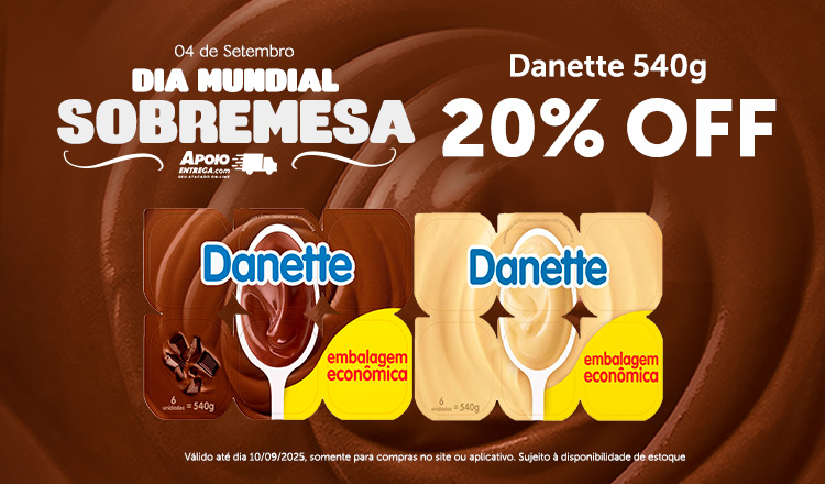 Danone - Dia 04 de Setembro Dia Mundial da Sobremesa 10/09
